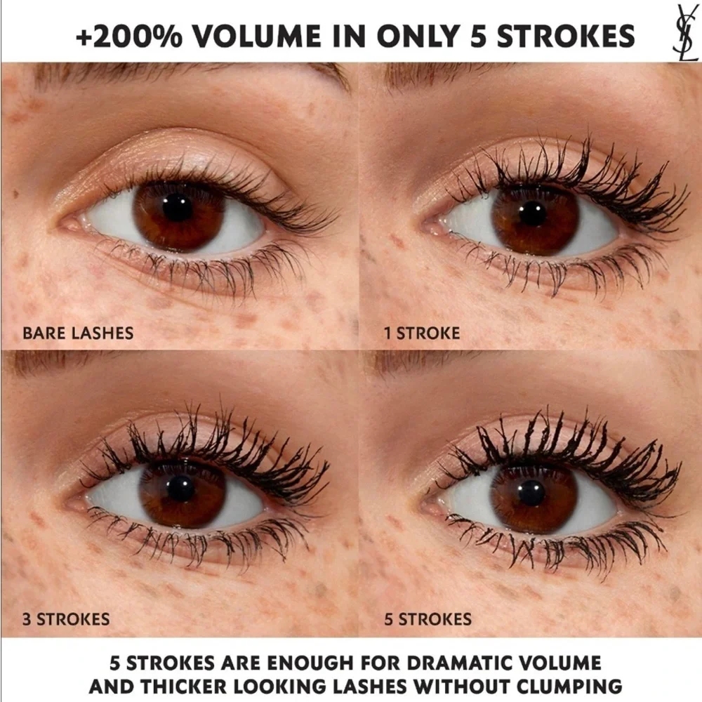 ✨ YVES SAINT LAURENT Lash Clash Extreme Volume Mascara - Black